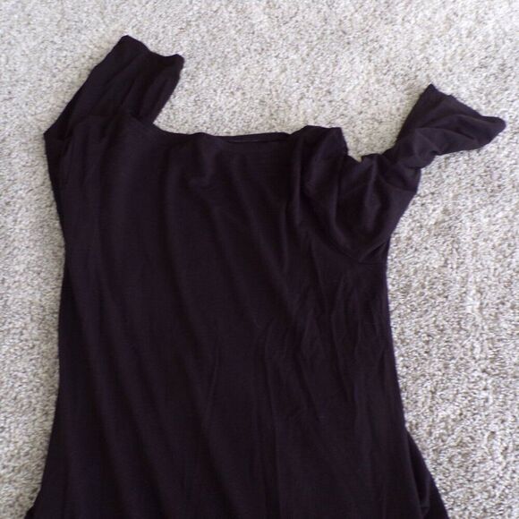 Seraphine black ruched dress S - Picture 8 of 8
